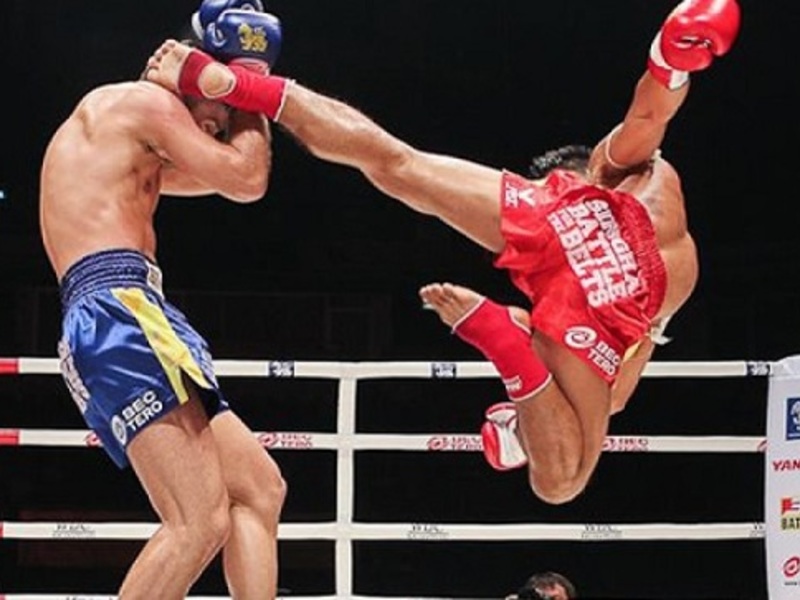 Соревнования по тайскому боксу в Одинцово